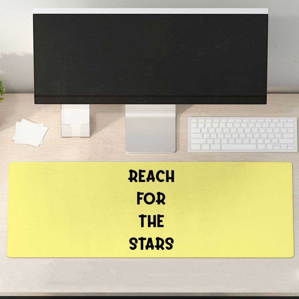 Reach for the Stars Desk Mat Desk Mats Home Decor 