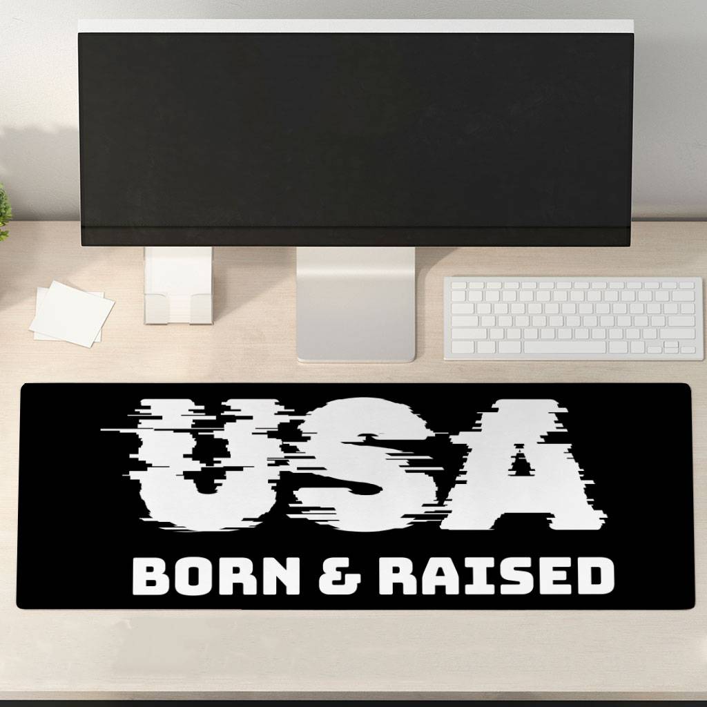 Born in the USA Desk Mat Desk Mats Home Decor 