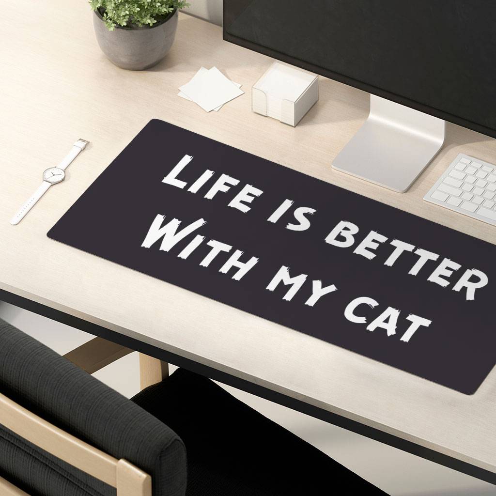 Cat Lover Desk Mat Desk Mats Home Decor 