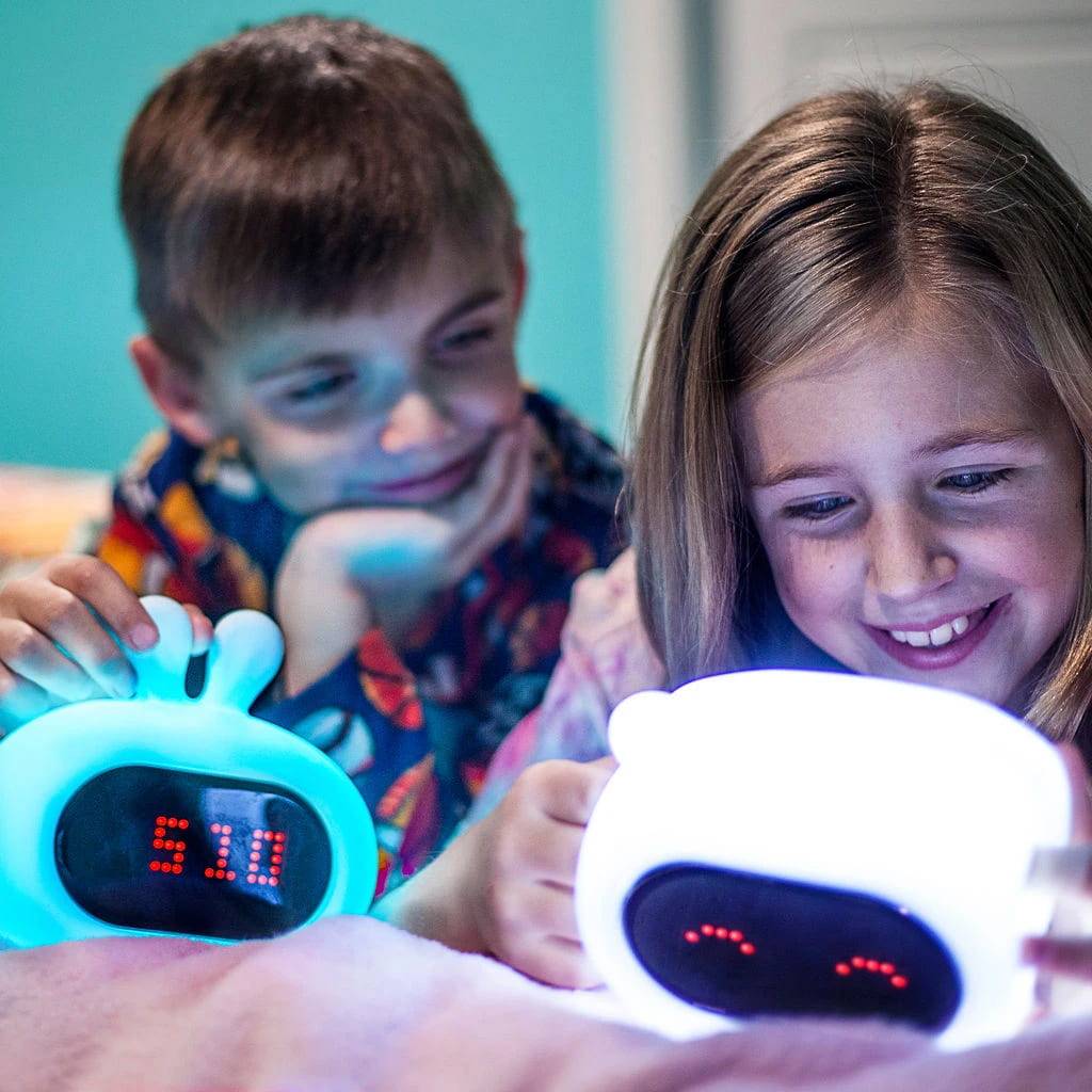 Bear Night Light With Clock Accessories Kids & Baby  