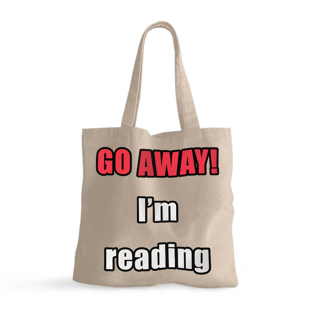 Book Lover Small Tote Bag - Quote Prints Shopping Bag - Cool Graphic Tote Bag Tote Bags  