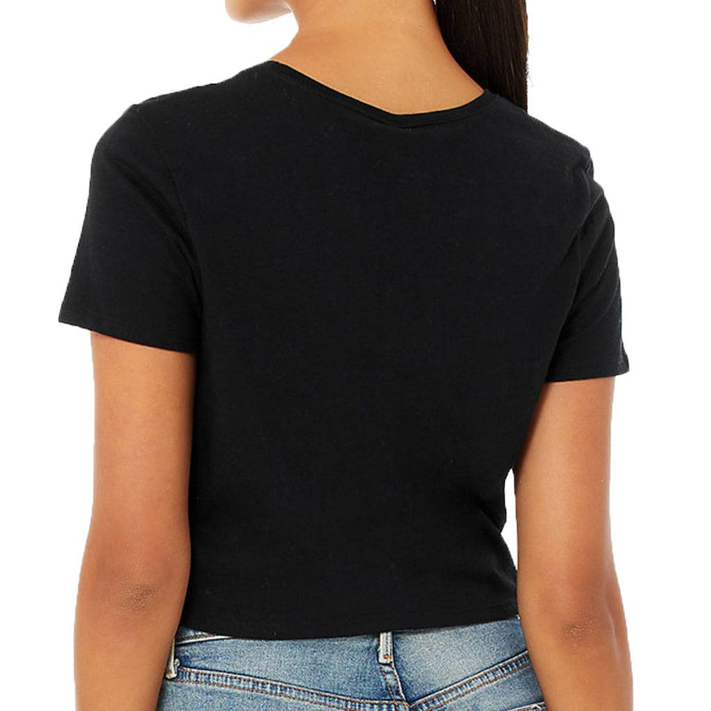 Feminist Women's Cropped T-Shirt - Best Print Crop Top - Printed Cropped Tee Color : Black|Heather Olive|White 