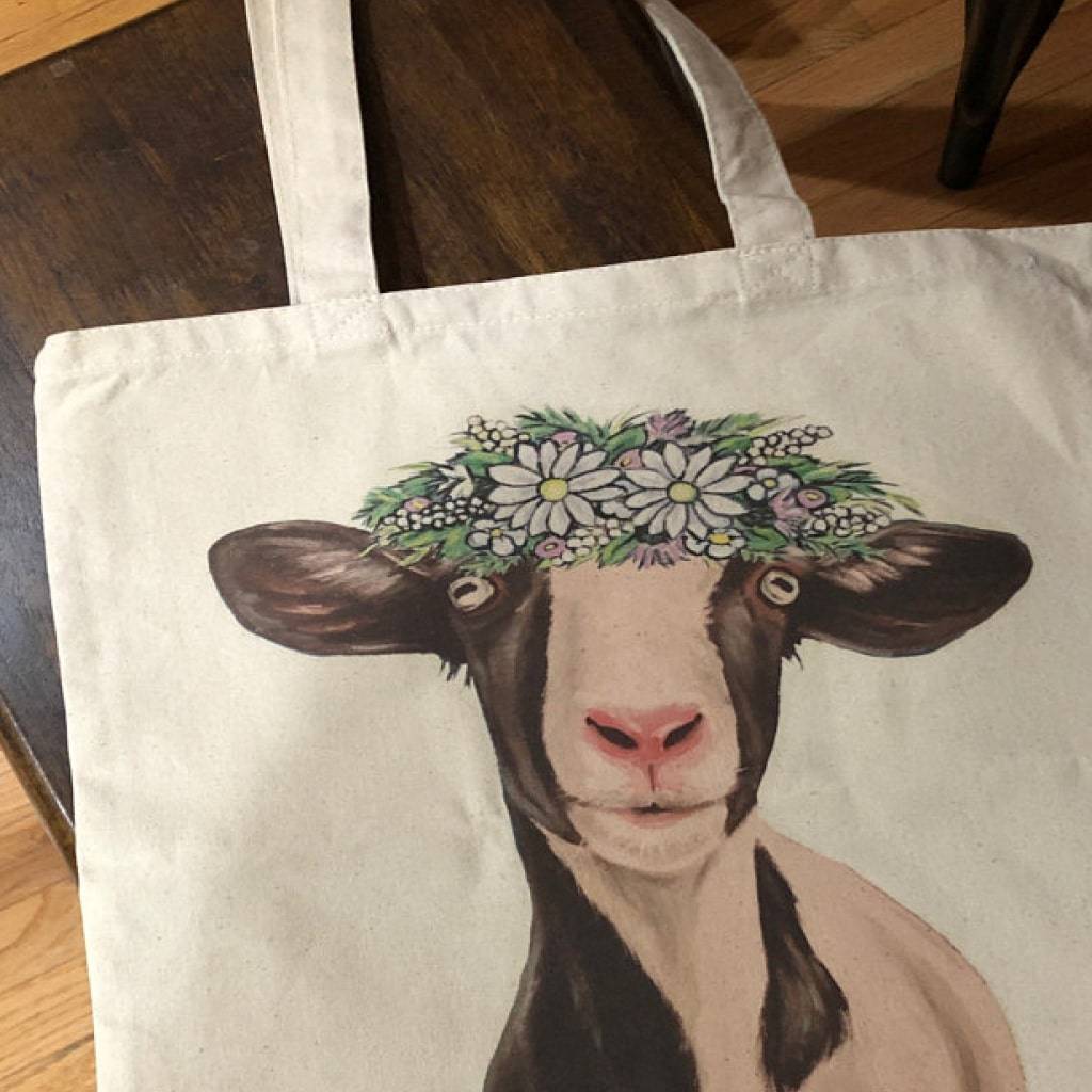Goat 'Luna' Tote Bag Accessories Tote Bags  