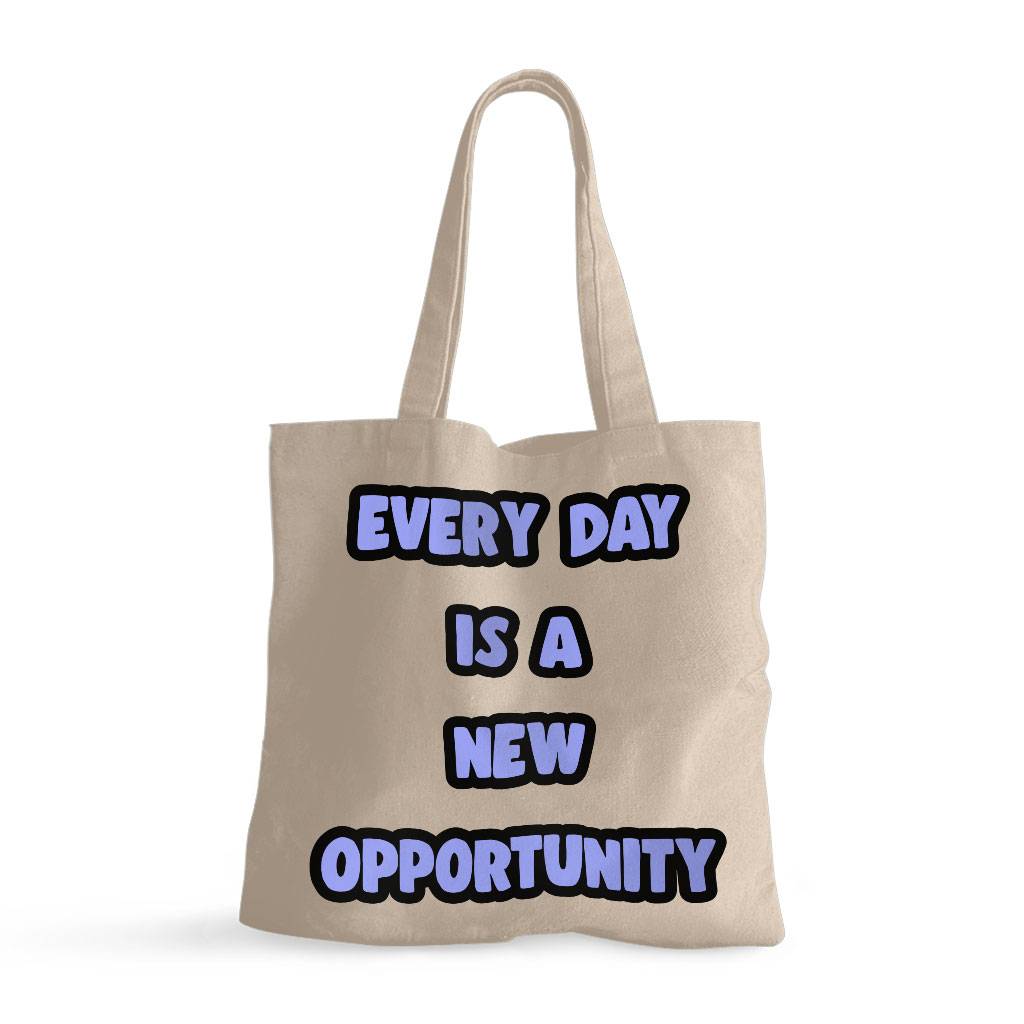 Motivational Quote Small Tote Bag - Cute Shopping Bag - Printed Tote Bag Tote Bags  