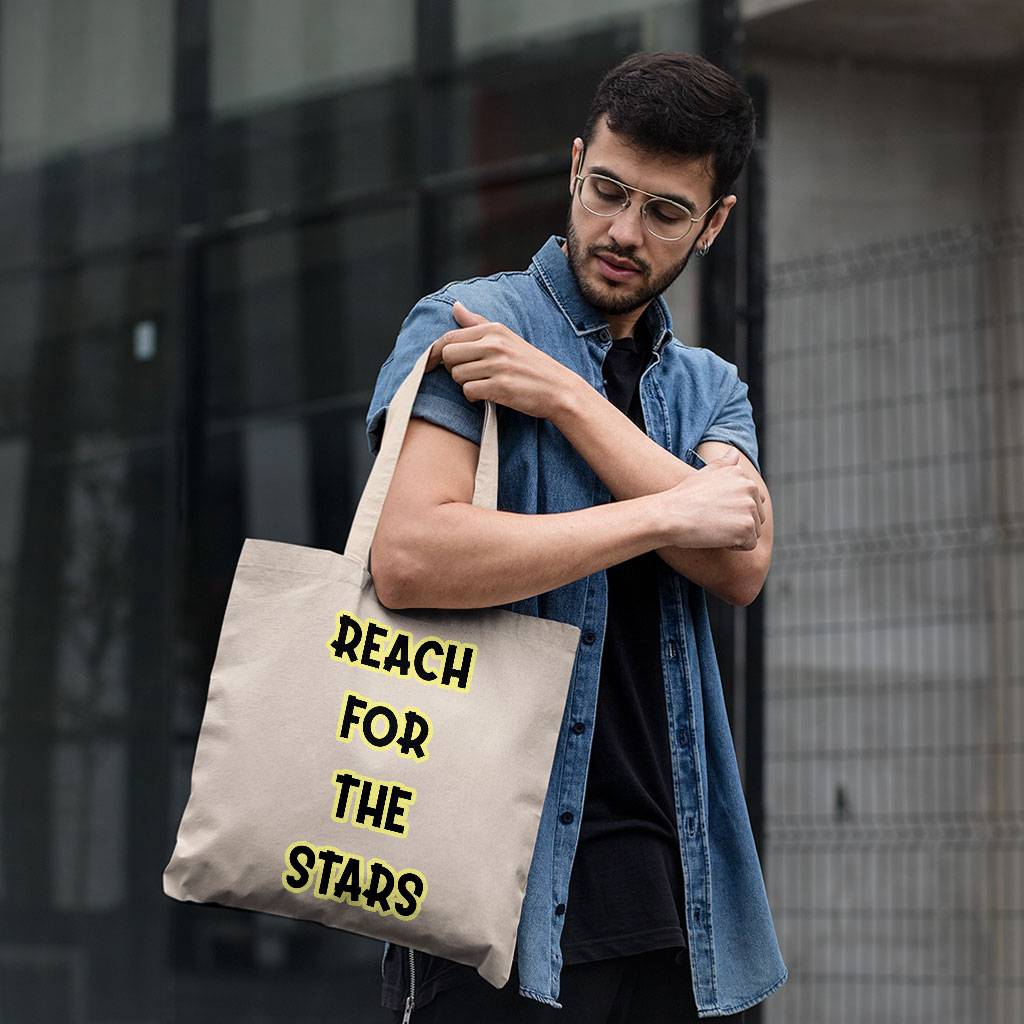 Reach for the Stars Small Tote Bag Tote Bags  