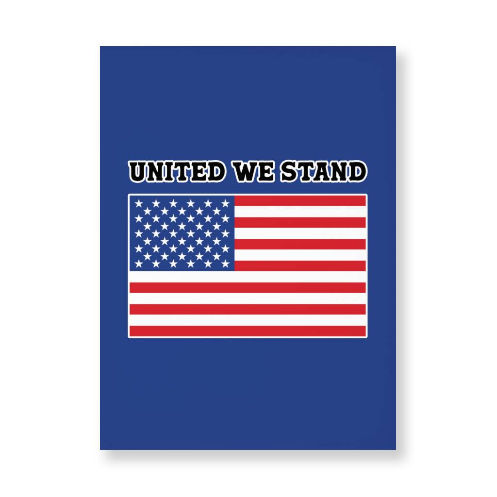 USA Flag Wall Picture - Patriotic Stretched Canvas - Trendy Wall Art Home Wall Decor Pictures  