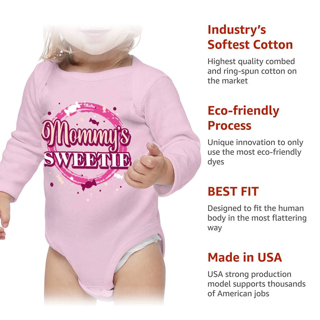 Kawaii Print Baby Long Sleeve Bodysuit Baby Kids & Babies 
