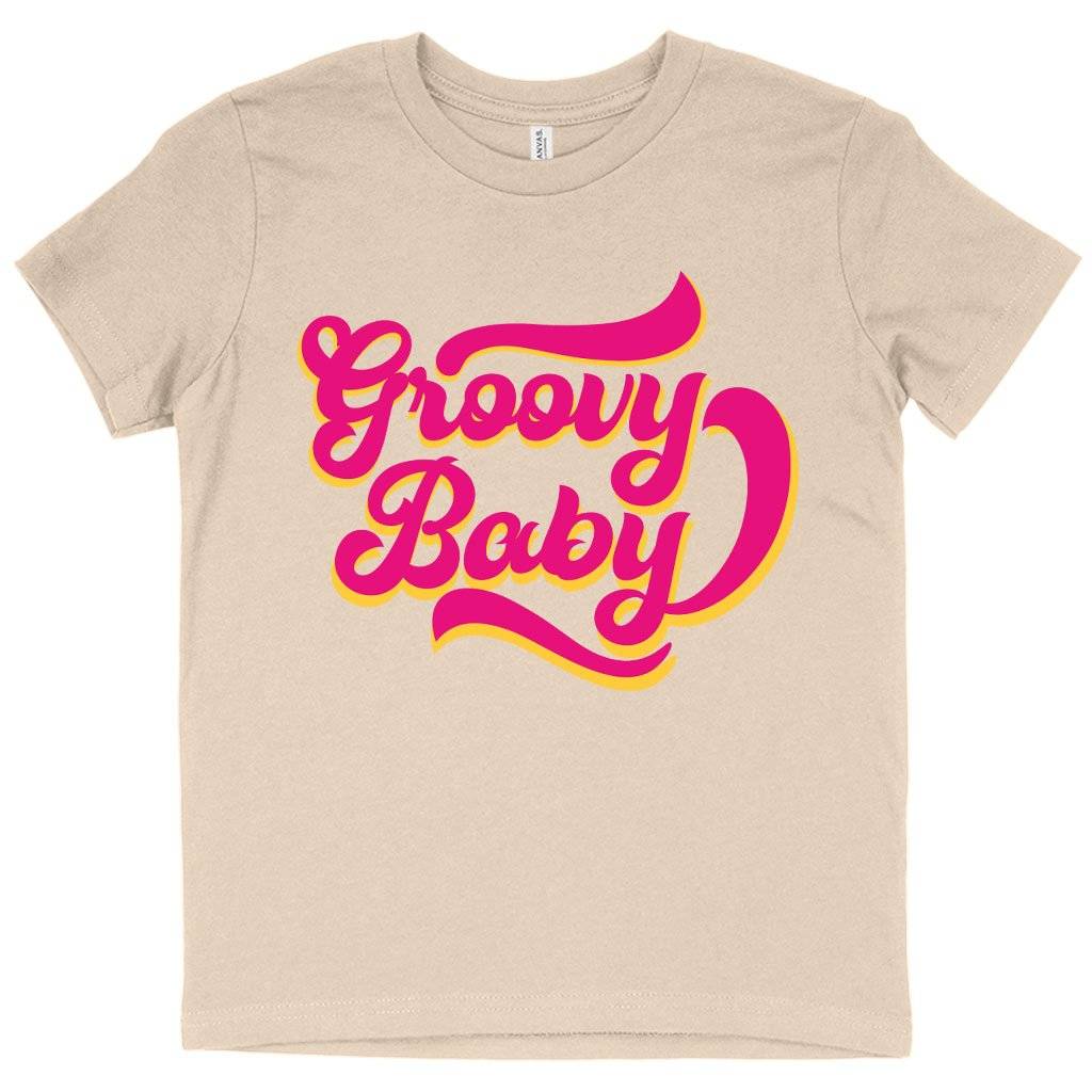 Kids' Groovy Baby T-Shirt - The 1975 Merch Baby Kids & Babies 