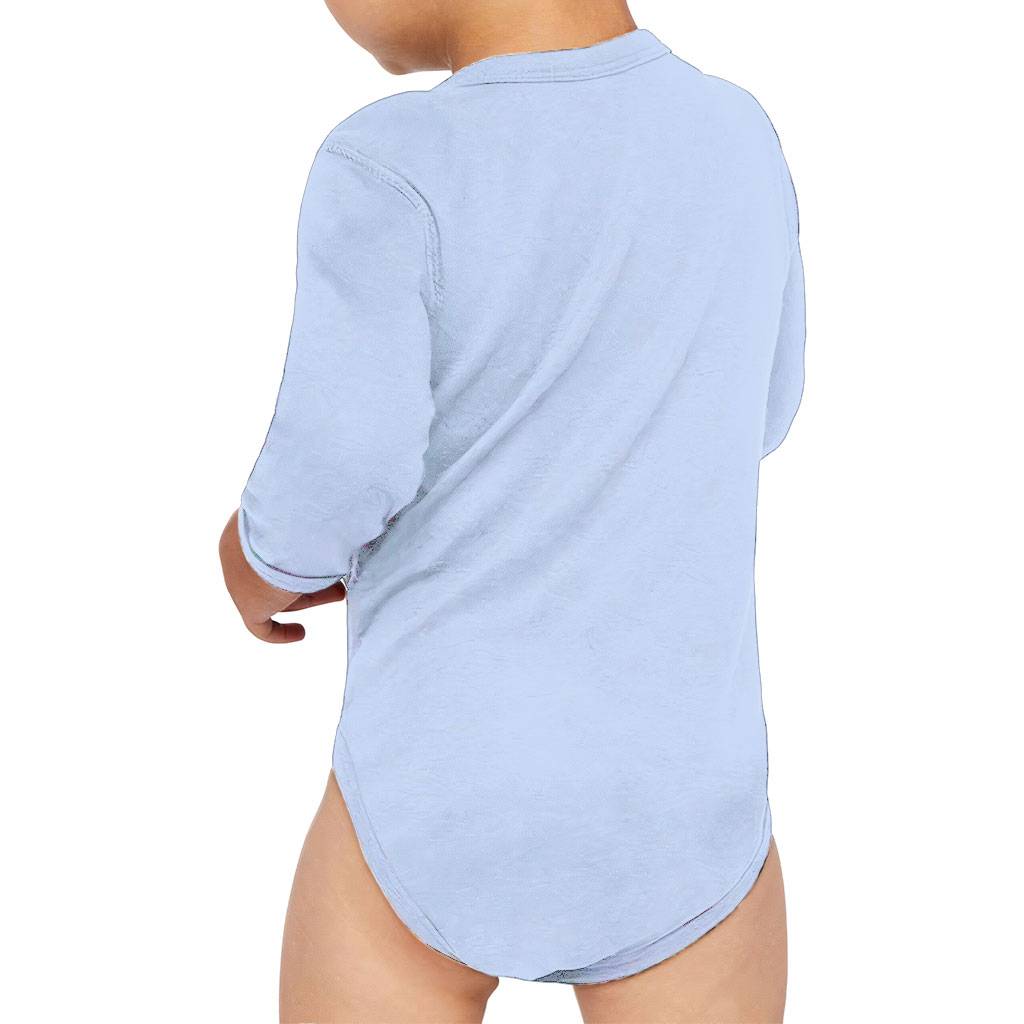 50 Mommy 50 Daddy 100 Perfect Baby Long Sleeve Onesie - Trendy Baby Long Sleeve Bodysuit - Cute Baby One-Piece Baby Kids & Babies Color : Black|Heather|Light Blue|White 