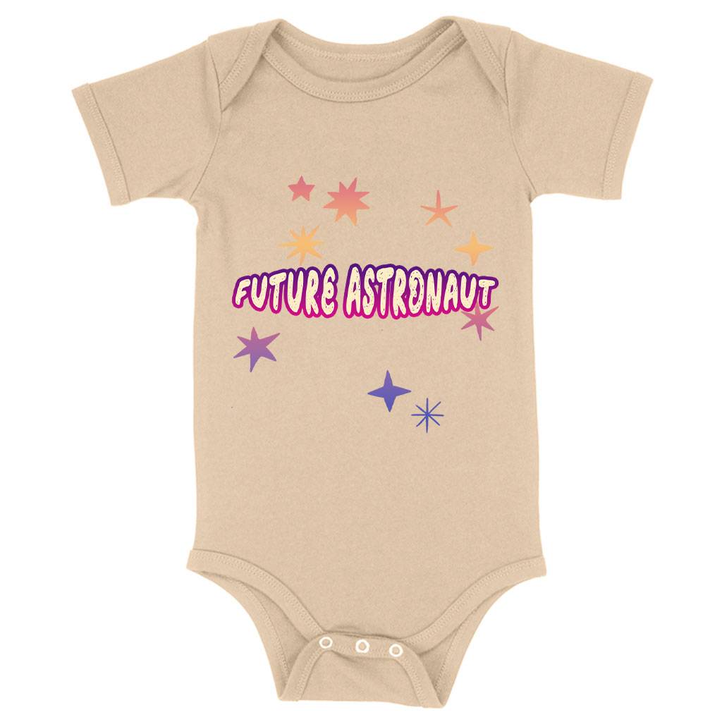 Future Astronaut Baby Jersey Onesie - Illustration Baby Bodysuit - Themed Baby One-Piece Baby Kids & Babies Color : Heather Dust|White|Yellow 