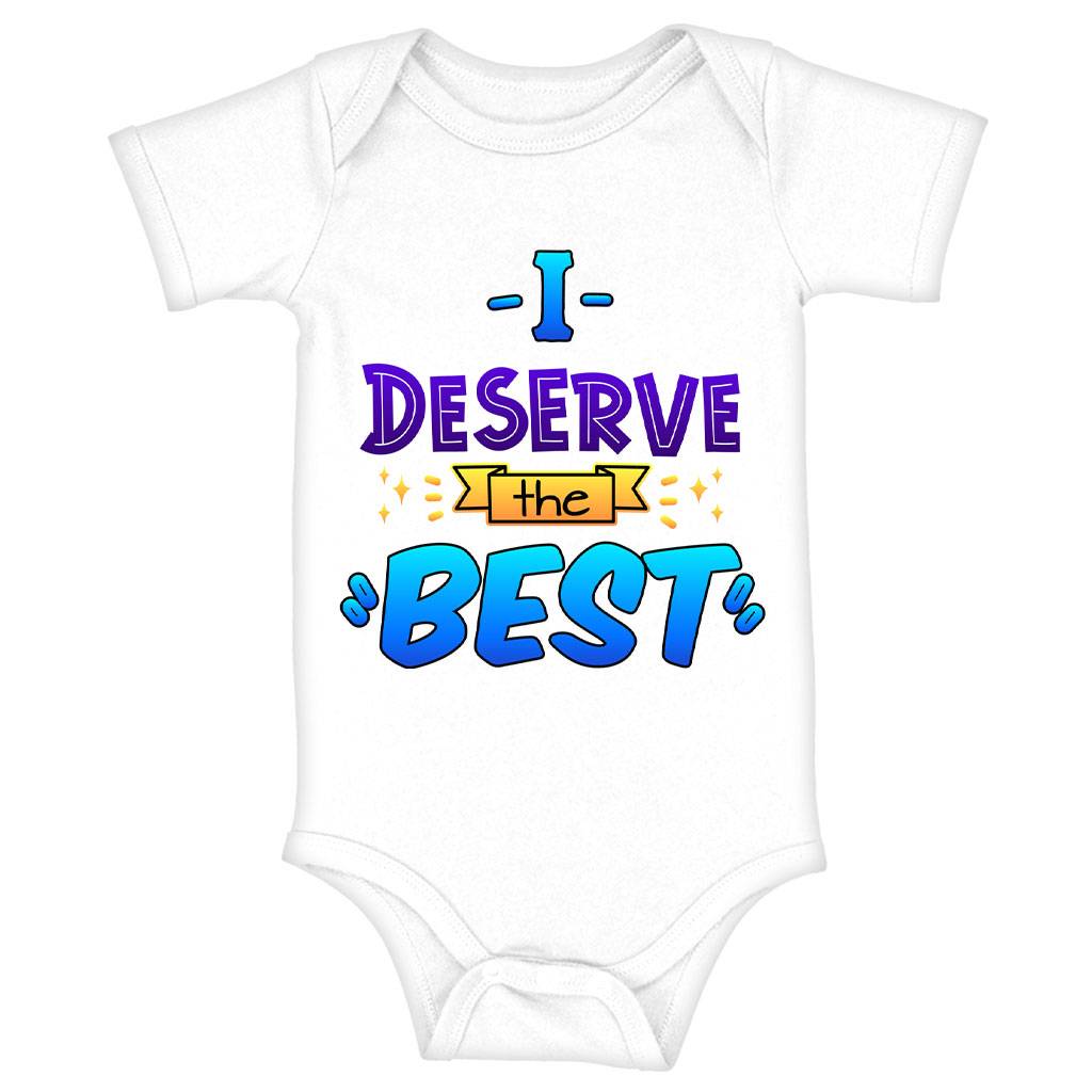 Inspirational Quote Baby Jersey Onesie - Cool Baby Bodysuit - Printed Baby One-Piece Baby Kids & Babies Color : Heather Dust|White|Yellow 
