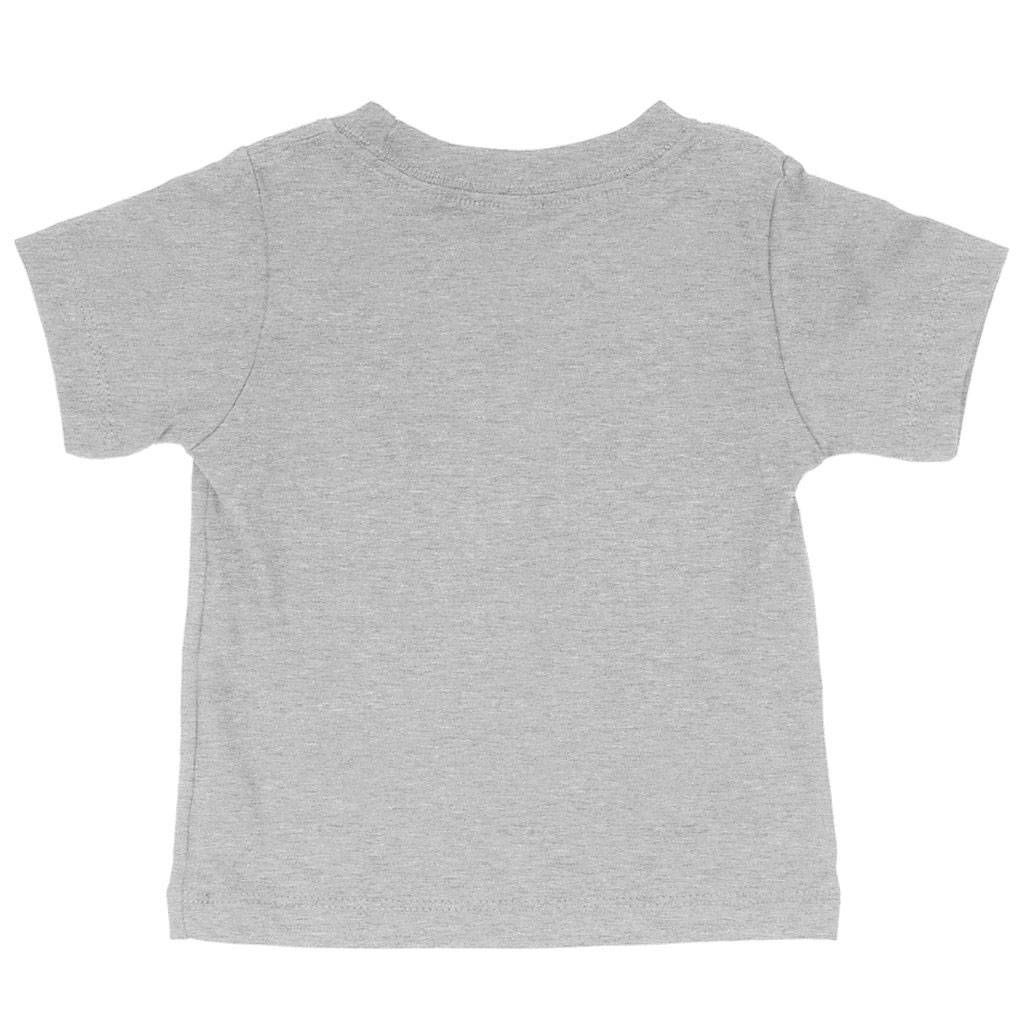 Rainbow Dinosaur Baby Jersey T-Shirt - Cartoon Baby T-Shirt - Cute Design T-Shirt for Babies Baby Kids & Babies Color : Athletic Heather|Heather Columbia Blue|White 